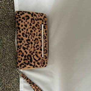 Steve Madden leopard print wallet